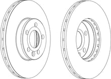 Load image into Gallery viewer, Pair Of Coated Brake Discs Ferodo DDF1559C