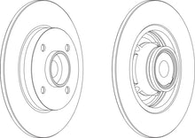 Load image into Gallery viewer, Brake Disc Single Ferodo DDF1560-1
