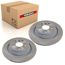 Load image into Gallery viewer, Pair Of Rear Coated Brake Discs Ferodo DDF1616C