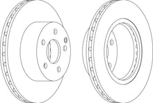 Load image into Gallery viewer, Pair Of Coated Brake Discs Ferodo DDF1688C