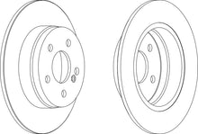 Load image into Gallery viewer, Pair Of Coated Brake Discs Ferodo DDF1689C