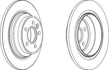 Load image into Gallery viewer, Rear Pair Of Brake Discs Fits Volvo OE 30769058 Ferodo DDF1719