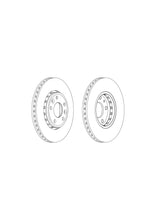 Load image into Gallery viewer, Pair Of Coated Brake Discs Ferodo DDF1726C