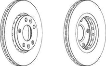 Load image into Gallery viewer, Pair Of Coated Brake Discs Ferodo DDF1728C
