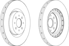 Load image into Gallery viewer, Pair Of Coated Brake Discs Ferodo DDF1742C