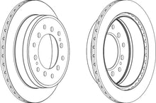 Load image into Gallery viewer, Pair Of Coated Brake Discs Ferodo DDF1743C