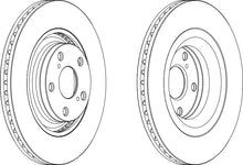 Load image into Gallery viewer, Pair Of Coated Brake Discs Ferodo DDF1754C
