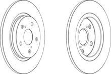 Load image into Gallery viewer, Pair Of Coated Brake Discs Ferodo DDF1755C