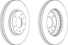 Load image into Gallery viewer, Pair Of Coated Brake Discs Ferodo DDF1768C