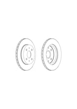 Load image into Gallery viewer, Pair Of Coated Brake Discs Ferodo DDF1774C