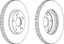 Load image into Gallery viewer, Pair Of Coated Brake Discs Ferodo DDF1775C