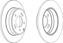 Load image into Gallery viewer, Pair Of Coated Brake Discs Ferodo DDF1787C