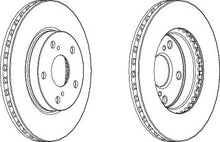 Load image into Gallery viewer, Pair Of Coated Brake Discs Ferodo DDF1789C