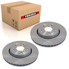 Load image into Gallery viewer, Pair Of Coated Brake Discs Ferodo DDF1820C