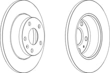 Load image into Gallery viewer, Pair Of Coated Brake Discs Ferodo DDF1848C
