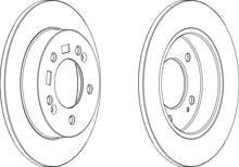 Load image into Gallery viewer, Pair Of Coated Brake Discs Ferodo DDF1874C