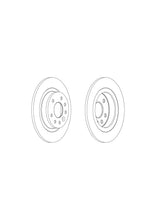 Load image into Gallery viewer, Pair Of Coated Brake Discs Ferodo DDF1877C