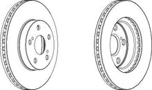 Load image into Gallery viewer, Pair Of Coated Brake Discs Ferodo DDF1886C