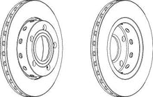 Load image into Gallery viewer, Pair Of Coated Brake Discs Ferodo DDF1887C