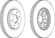 Load image into Gallery viewer, Front Pair Of Brake Discs Fits Hyundai OE 51712H1030 Ferodo DDF1902