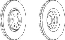 Load image into Gallery viewer, Pair Of Coated Brake Discs Ferodo DDF1904C