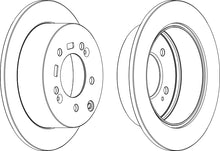 Load image into Gallery viewer, Rear Pair Of Brake Discs Fits Kia OE 584112K300 Ferodo DDF1945
