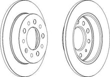 Load image into Gallery viewer, Rear Pair Of Brake Discs Fits Hyundai OE 584112C000 Ferodo DDF1955