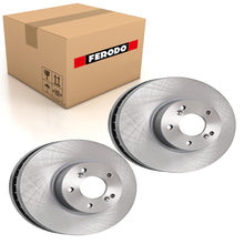 Load image into Gallery viewer, Front Pair Of Brake Discs Fits Honda Accord Ferodo DDF2175