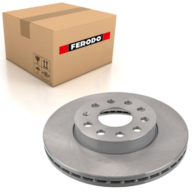 Coated Brake Disc Single Ferodo DDF2400C-1