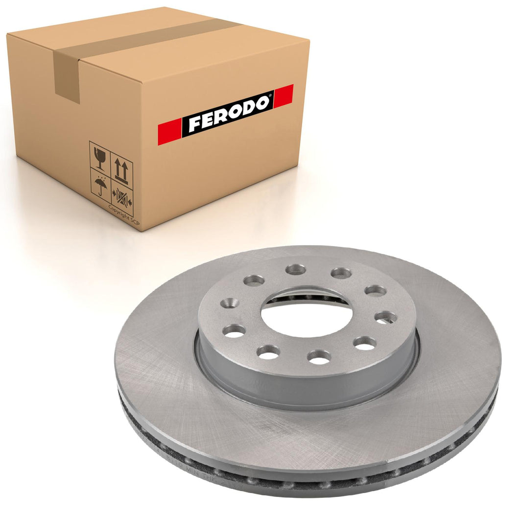 Coated Brake Disc Single Ferodo DDF2400C-1