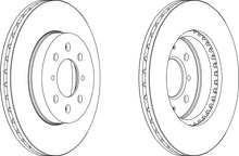 Load image into Gallery viewer, Front Pair Of Brake Discs Fits Honda Rover OE EJP9579EVA Ferodo DDF261
