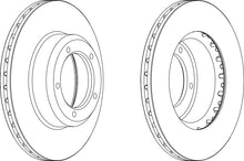 Load image into Gallery viewer, Front Pair Of Brake Discs Fits Land Rover OE FTC0902 Ferodo DDF262