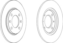 Load image into Gallery viewer, Rear Pair Of Brake Discs Fits Peugeot OE 424699 Ferodo DDF263