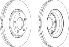 Load image into Gallery viewer, Front Pair Of Brake Discs Fits Citroen Peugeot OE 95661813 Ferodo DDF264