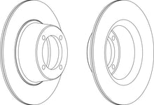 Load image into Gallery viewer, Front Pair Of Brake Discs Fits Skoda OE 113430210 Ferodo DDF274