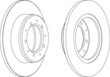 Load image into Gallery viewer, Pair Of Coated Brake Discs Ferodo DDF283C