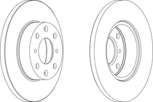 Load image into Gallery viewer, Front Pair Of Brake Discs Fits Rover OE EJP7368 Ferodo DDF285