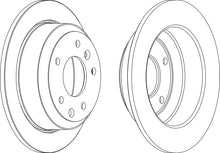 Load image into Gallery viewer, Rear Pair Of Brake Discs Fits Jaguar OE BLM1450 Ferodo DDF287