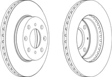Load image into Gallery viewer, Pair Of Coated Brake Discs Ferodo DDF447C