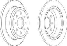 Load image into Gallery viewer, Pair Of Coated Brake Discs Ferodo DDF468C