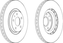 Load image into Gallery viewer, Front Pair Of Brake Discs Fits Alfa Romeo Lancia OE 60576511 Ferodo DDF474