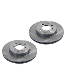 Load image into Gallery viewer, Front Coated Brake Discs x2 Honda Ferodo DDF492C