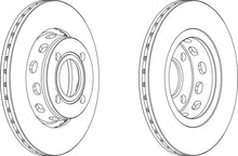Load image into Gallery viewer, Pair Of Coated Brake Discs Ferodo DDF517C