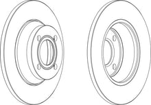 Load image into Gallery viewer, Pair Of Coated Brake Discs Ferodo DDF518C