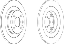 Load image into Gallery viewer, Pair Of Coated Brake Discs Ferodo DDF523C