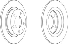 Load image into Gallery viewer, Pair Of Coated Brake Discs Ferodo DDF524C
