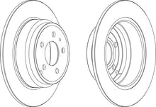 Load image into Gallery viewer, Pair Of Coated Brake Discs Ferodo DDF552C