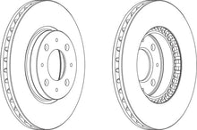 Load image into Gallery viewer, Front Pair Of Brake Discs Fits Volvo OE 271590 Ferodo DDF604