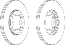 Load image into Gallery viewer, Front Pair Of Brake Discs Fits Honda Rover Vauxhall Ferodo DDF619