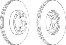 Load image into Gallery viewer, Pair Of Brake Discs Fits Lexus Nissan OE 61002950 Ferodo DDF668